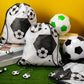 Coume 20 Pack Soccer Drawstring Bags 12 x 10 Inch Portable Sports Backpack Soccer Party Favors for Girls Boys Birthday Goodie Ba