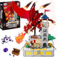 WINNER SPACE Medieval Dragons Castle Building Sets  Guarding Dice Tower Kits  Red Dragon Medieval Castle Sets Toys for Ages 8-13  Dragon Model Decor  Idea Gifts for Boys  Kids  mature-themed Fans (927 Pcs)