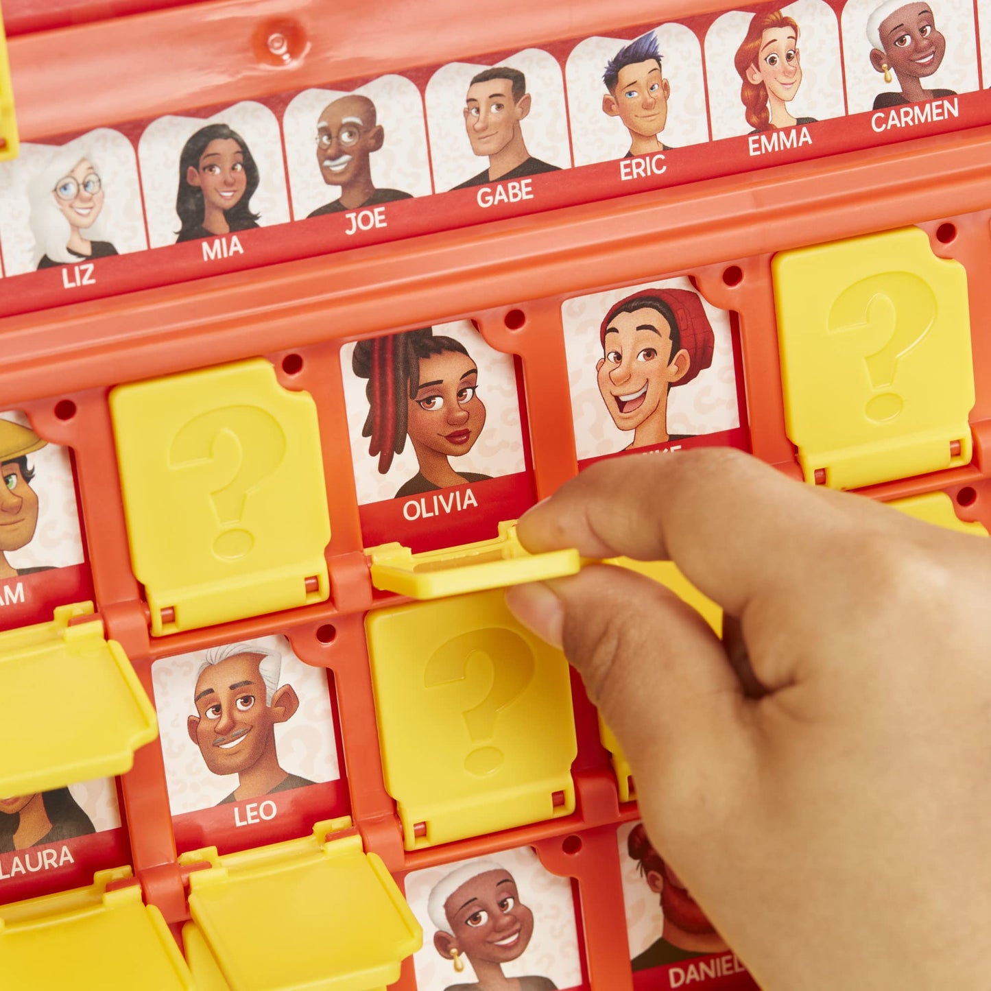 Hasbro Gaming Guess Who? Original,Easy To Load Frame,Double-Sided Character Sheet,2 Player Board Games For Kids,Guessing Games For Families,Ages 6 And Up