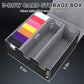 Qlouni Card Storage Box For Trading Cards, 2100+ Card Deck Case With Pu Leather And Magnetic Closure, Tcg Storage Box, Suitable