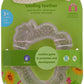 Green Sprouts Fruit Cooling Teether | Soothes Gums & Promotes Healthy Oral Development | Safer Plastic Filled With Sterilized Water, Chill For Extra Relief, Textured Surface To Massage Gums