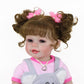 Wawa-Haokeai Baby Dolls Girl,22 In Realistic Newborn Baby Doll, Smiles Doll,Adorable Lifelike Babies,Full Soft Vinyl Reborn Toddler With Koala Toy Gifts Set For Children Kids Age 3+