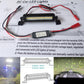 Rc Light Bar 15 Led 2.95 Inch Aluminum Rc Lights Rc Crawler Accessories For Axial Scx10 Traxxas Trx4 Trx4M Arrma Senton Redcat G