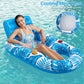 Jasonwell Inflatable Pool Float mature-themed - Pool Floaties Lounger Floats Raft Floating Chair Water Floaties for Swimming Pool Lake Lounge Float with Cup Holders Beach Pool Party Toys for mature-themeds