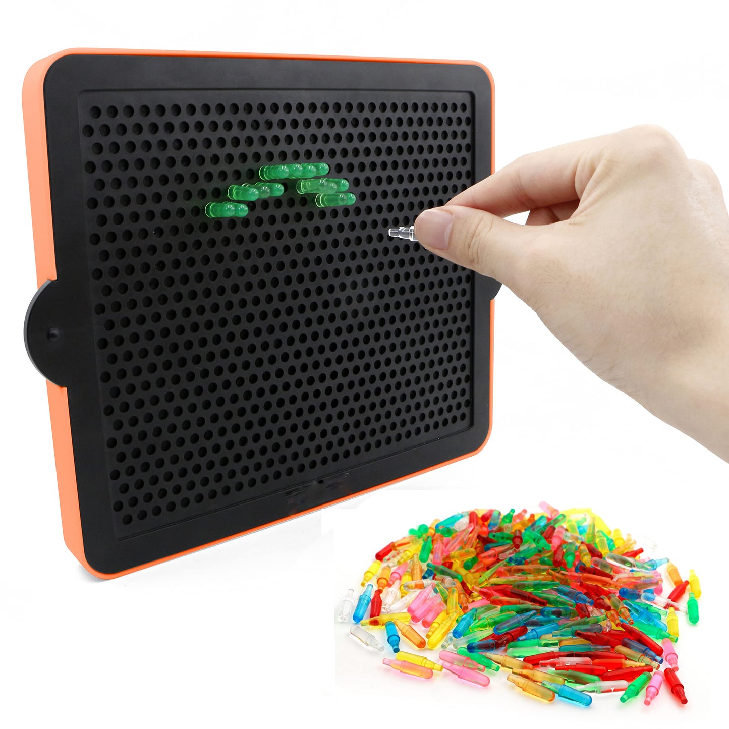 Refill Pegs And Templates Pack For Use With Creative Light Up Board,Kids Magic Light Screen Accessories Educational Learning Toy
