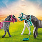 Playmobil Horse Trio Model 70999 - Plastic Knabstrupper One Size фигурка