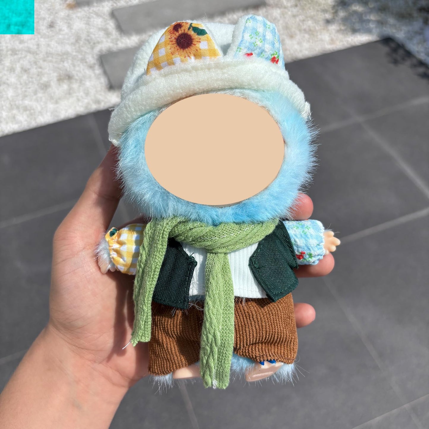 Doll Clothes - Compatible with LBB 5.91-6.7inch(15-17cm) Dolls as Accessories Only  enhanced Dolls Outfit with Accessories  Hand Crocheted Hat  Sweaters  Bag 17