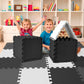 Piglog 16 Tiles Baby Play Mat For Floor, Eva Foam Baby Floor Play Mat With 0.6 Inch Thick Interlocking Foam Tiles, Foam Floor Ti