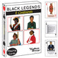 Kulture Games Playing Cards: Black Legends - Black History Playing Cards - Trivia Card Game For Family & Adult Game Night – Inspirational Black Legends