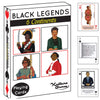Kulture Games Playing Cards: Black Legends - Black History Playing Cards - Trivia Card Game for Family & mature-themed Game Night - Inspirational Black Legends