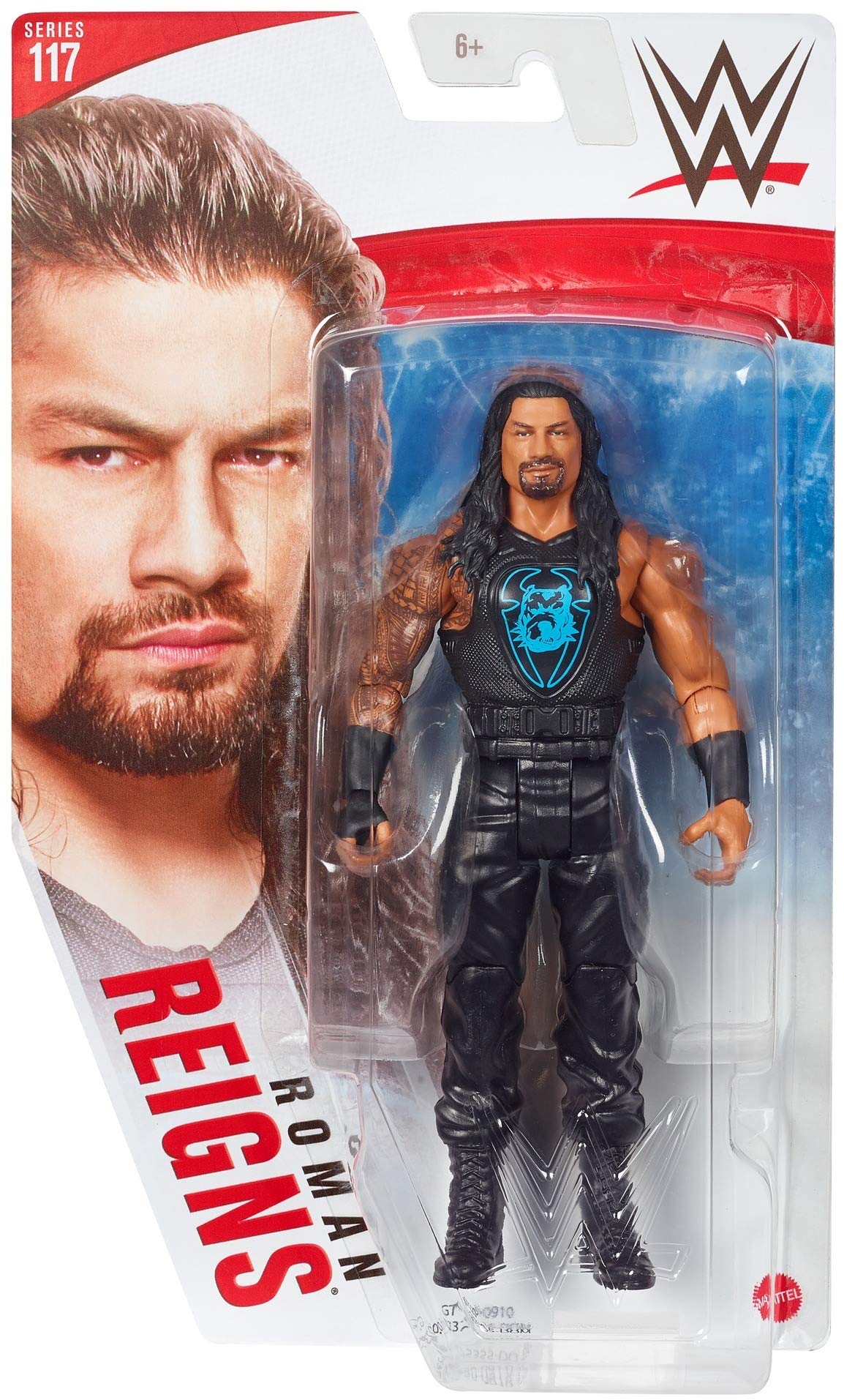 Wwe Roman Reigns Action Figure, Posable 6-In Collectible For Ages 6 Years Old & Up