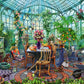 Ravensburger 500 Piece Jigsaw Puzzle - Greenhouse Mornings, Handcrafted Cardboard, Multi Color, Model 12000207, Made in Germany