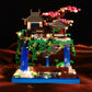 Caximsy Cherry Blossom Bonsai Tree Building Block Sets With Acrylic Display Box Chinese Architecture Of Peach Blossom Micro Mini