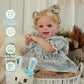 Caliugsi Realistic Reborn Baby Dolls 22'' Real Life Like Bebe Doll With Teeth For Girls Boys Realistas Lifelike Muecas Para Nias