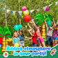 Libima 4 Pcs 52 Inch 3D Big Palm Tree Balloons Foil Balloons Birthday Wedding Party Decor Inflatable Palm Tree Balloons For Kids
