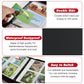 Xshnuo Trading Card Binder, 9 Pockets 900 Cards Holder Collector Album With 50 Removable Sleeves Compatible With Pokemon Cards F