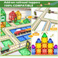 Magnetic Tiles Railroad Toppers Kids Toys Add-On Train Track Playset Playing With Trains Cars Preschool Learning Activities Stem Toys For Age 5-7
