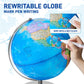 Bshapplus 13'' World Globe For Kids, Classroom Globe For Education & Decoration With Metal Base, Hd Film Surface