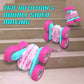 Paaxido Remote Control Car For Girls, Rc Car For Girls, 360 Stunt Rotating Double-Sided Race Remote Cars With Headlights, Fun To