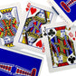 Jerry'S Nugget Playing Cards Aut  Ntico Estuche Protector De Cartas Azul Y Transparente