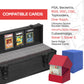 Graded Card Hard Storage Case | Fits 60+ Slabs | Designed For Sports Cards, Psa, Becketts, Bgs, Sgc, Cgc, Toploaders, One-Touch Etc. Strong Protection, Lockable Box, Including Foam Blocks
