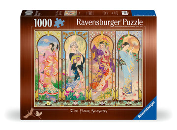 Ravensburger The Four Seasons 1000 Piece Jigsaw Puzzle For Adults - 12000127 - Handcrafted Tooling, Made In Germany, Every Piece Fits Together Perfectly