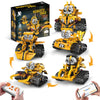 Olhkyn Stem Building Toys, 5 In 1 Remote & App Control Car Building Blocks Set, Science Kits Creative Gifts For Boys Girls 8-16