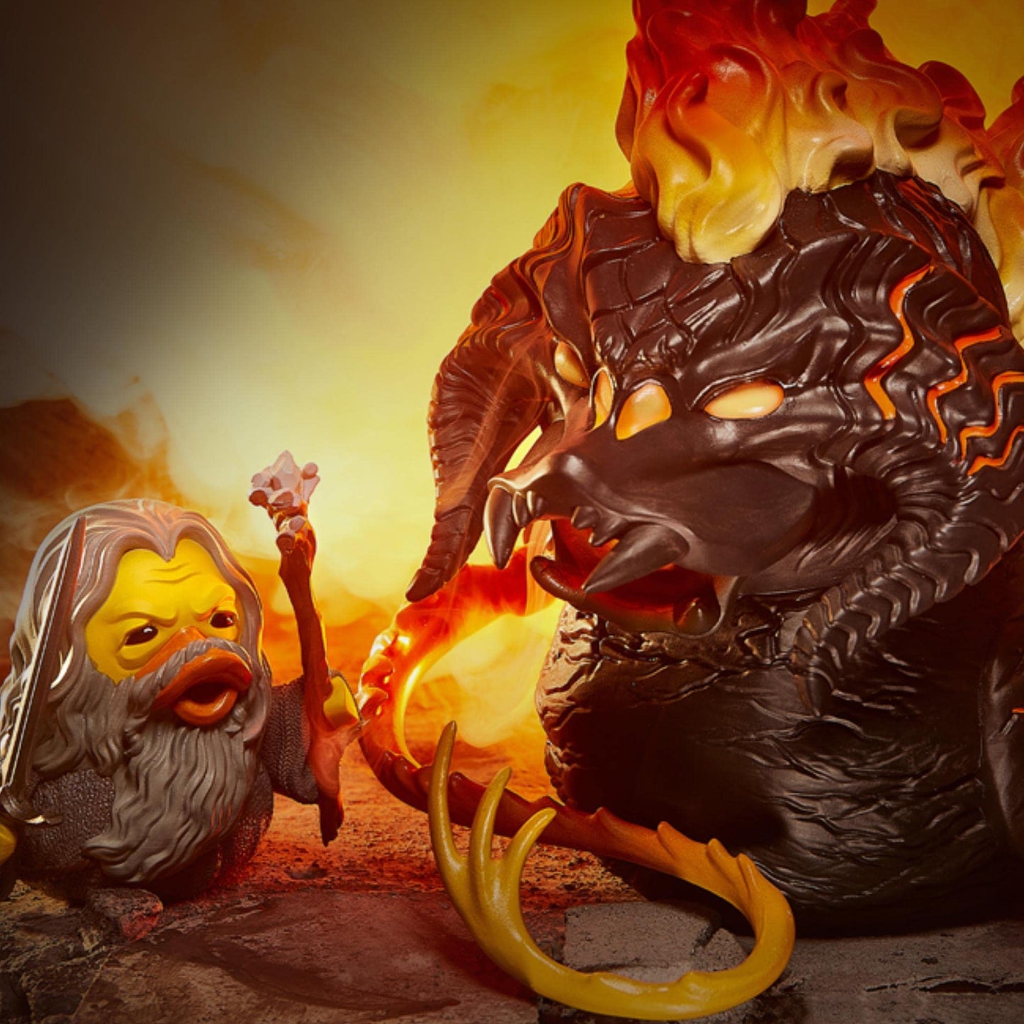 TUBBZ XL: Lord of The Rings - Balrog Giant Cosplaying Rubber Duck Collectible Figure