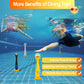zeeloopbee Duck Swimming Diving Sticks Pool Toys for Kids Ages 4-8  3pcs Training Sinking tossing Dive Toy for Kid Diving  Summer Underwater Sinking Pool Toys for Kids Ages 8-12 (Duck Sticks)