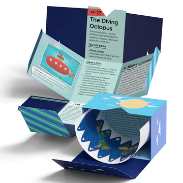 The Thames & Kosmos Science Advent Calendar | 24 Stem Experiments In Chemistry, Biology & Physics | Great For Winter Holiday Celebrations | Conduct Daily Experiments | Fun, Wholesome Family Tradition