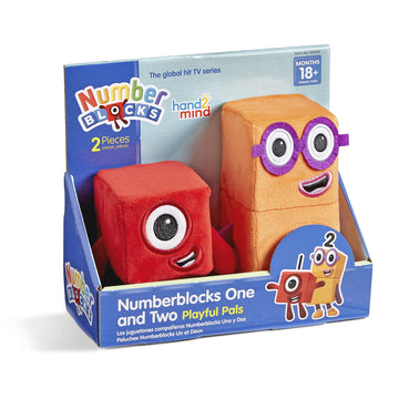 Hand2Mind Numberblocks One And Two Playful Pals, Small Plush Figure Toys, Cute Plushies, Stuffed Toys, Preschool Number Toys, Math Learning Toys, Toddler Imaginative Play, Birthday Gifts For Kids
