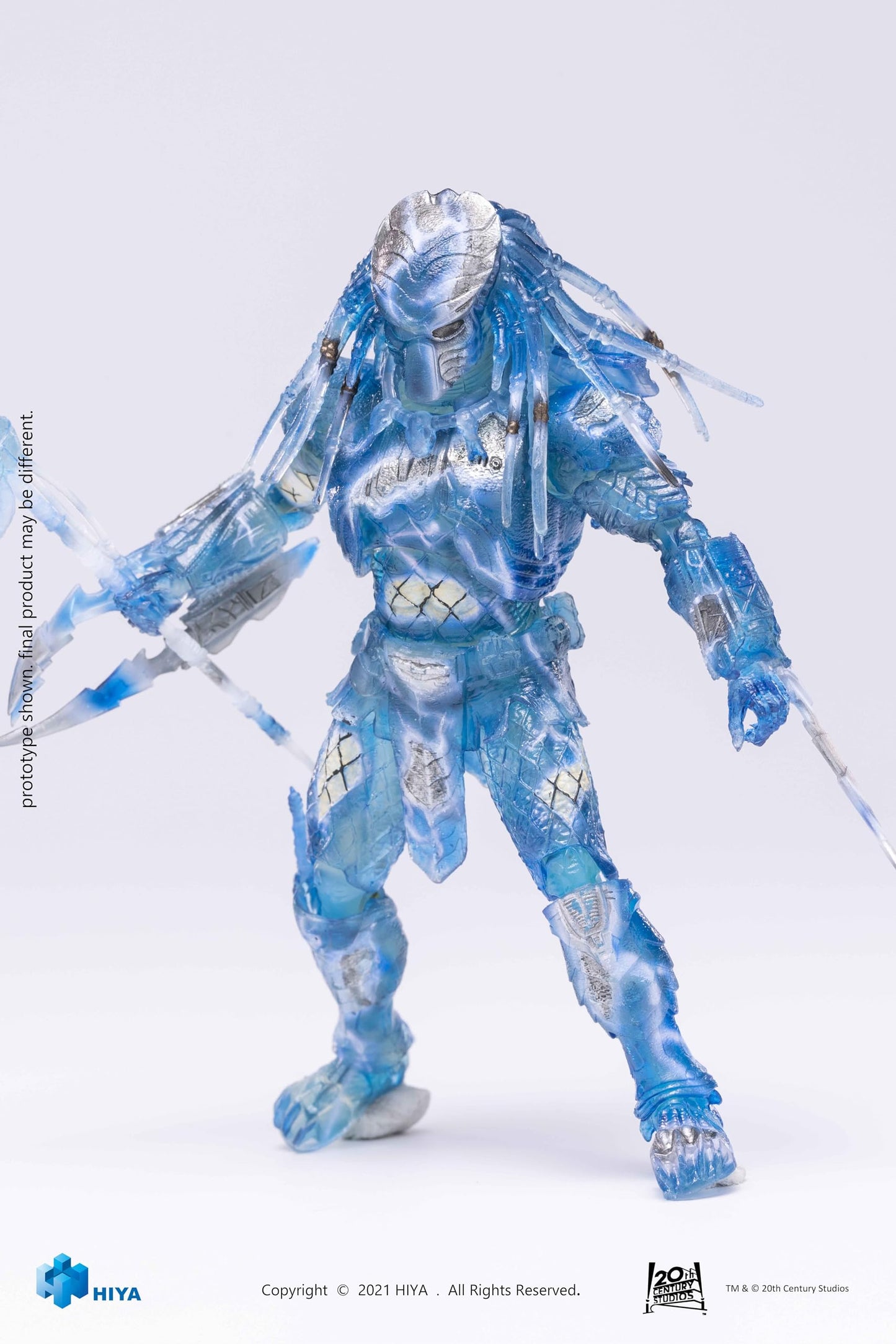 Hiya Toys Exquisite Mini Series 1/18 Scale 5 Inch AVP Active Camouflage Chopper Action Figure