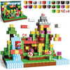 Magnetic Blocks 100Pcs Magnetic Building Cubes With Multi-Functional Magnet Box Travel Set Stem Sensory Construction Toys For Bo