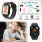 Kids Watch Boys With 32 Games Toys For Ages 3-12 Smart Watch For Kids With Hd Touch Screen,Video,Camera,Music Player,Pedometer,Learn Cards,Audiobook,10 9 8 7 6 5 4 Year Old Boys Birthday Gifts(Black)
