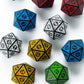 SmartDealsPro 10-Pack 20 Sided Dice D20 Polyhedral Dice for DND RPG MTG Table Game (Color 9)