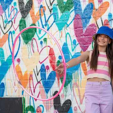 Kess Ice Hoop,12 Pc Family Pack V-Grip Exercise Hoops, Equipment Rings For Sports, Playing, Party, Dance, Games, Portable Hula Hoops For Indoor And Outdoor Use, Assorted Colors & Sizes