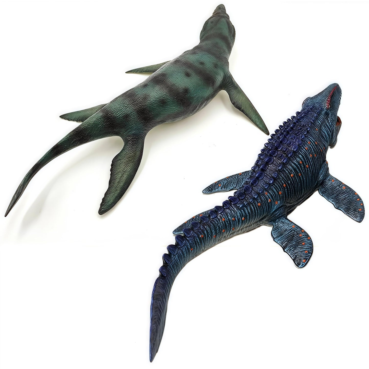 Gemini&Genius Mosasaurus And Kronosaurus Toys For Kids- Moveable Jaw Dinosaur Toys Giant Sea Monster- Great Gifts, Collection For Boys And Girls
