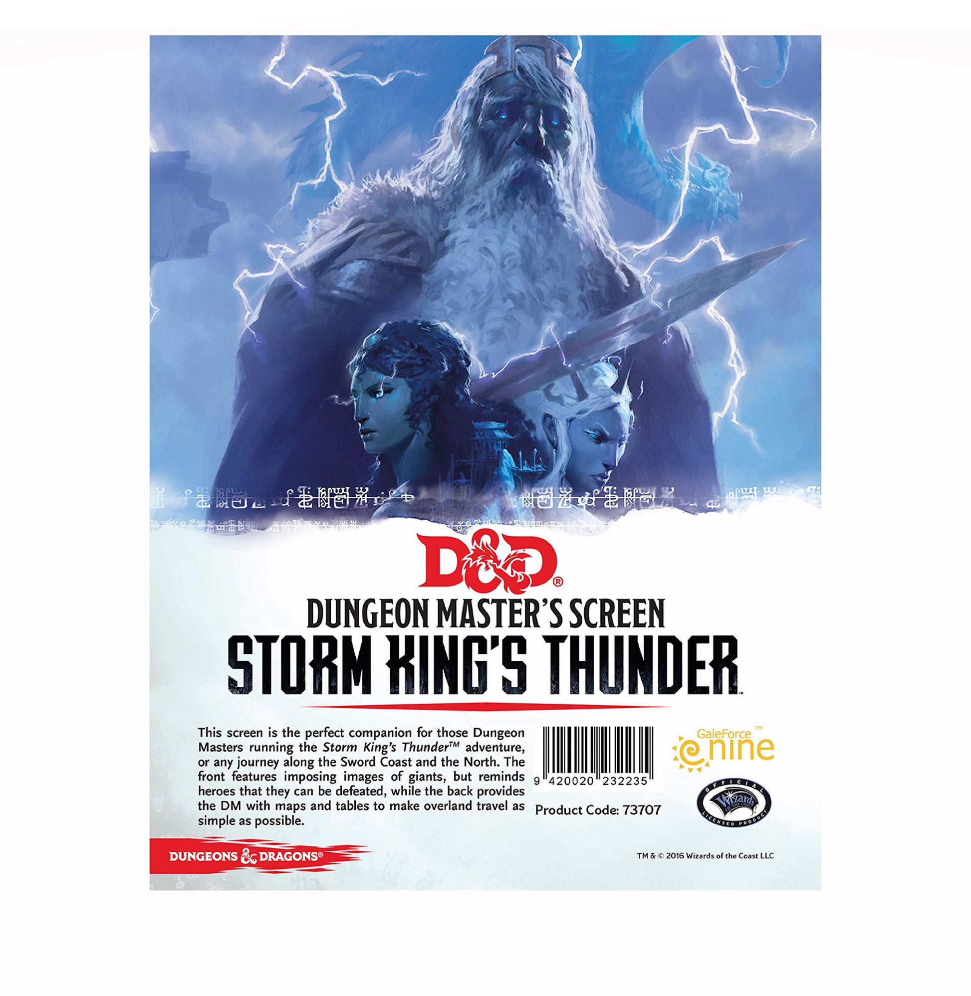 D&D Storm Kings Thunder DM Screen