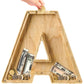 Bemaystar 12'' Piggy-Bank for Kids: Letter Piggy Bank for Boys Girls Toddler,Kids Letters Coin Bank