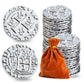 Metal Pirate Coins, Prefdo 50Pcs Silver Treasure Coin Set Spanish Doubloon Replicas Fantasy Metal Coins Pirate Gold Coins Tokens
