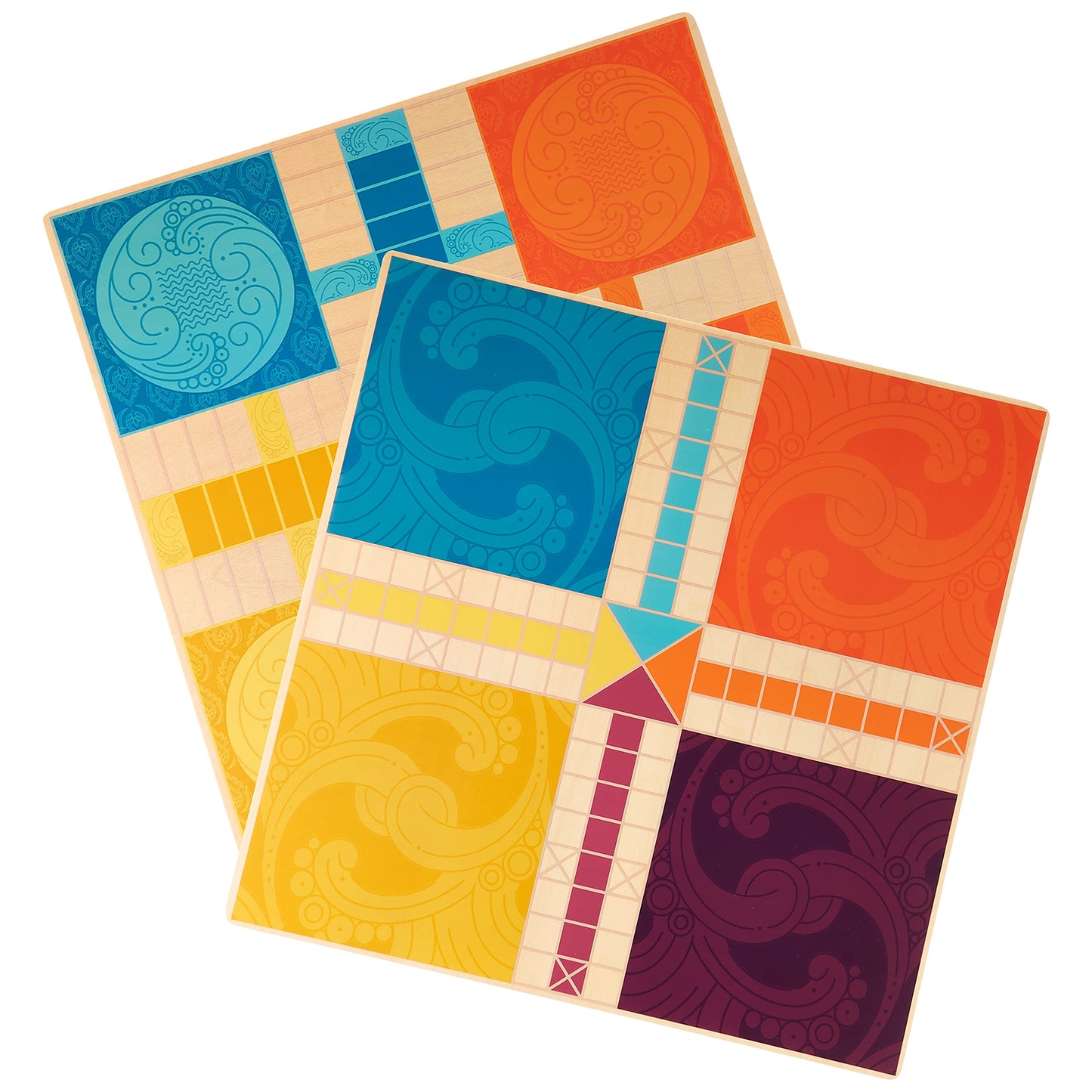 Pachisi: India'S Game Of Twenty-Five - Features 2-In-1 Modern And Traditional Rulesets - Double-Sided Board Game With Colorful A