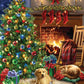 Springbok - Christmas Morning - 1000 Piece Jigsaw Puzzle- Classic Scene Of A Cozy Christmas Morning Under The Tree Is Colorful And Relaxing