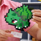 Mega Pok?mon Bisasam Retro Look - 15 cm Buildable with Pixel Art Stones - Includes Wall Mounted Base for mature-themed Lovers and Collectors  HTH75
