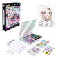 Fashion Angels Laptop Beauty Pallete - Make-Up Artist Superset - Led Laptop Makeup Pallete For Girls With Spiral Bound Sketch Pa