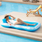 Inflatable mature-themed Pool Lounger Float - BAIAI Extra Large Beach Sun Tanning Floats Raft Sunbathing Water Lounge Floaties Tub with Drink Holder Blow Up Lake Suntan Floating Swimming Mattress Mat (XXL)