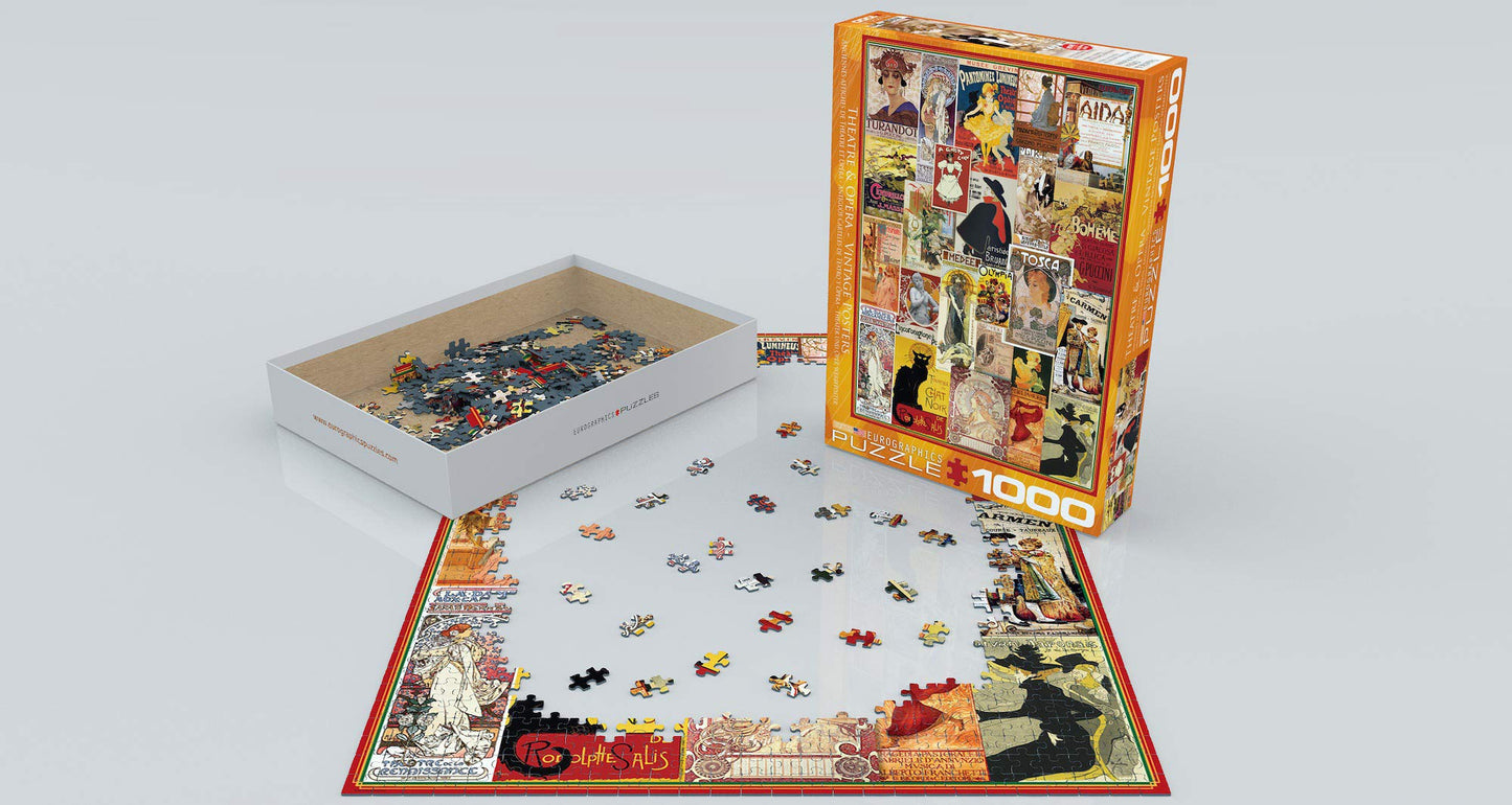 Eurographics Opera & Theater Vintage Collage Puzzle (1000 Pieces) (6000-0935)