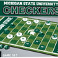 Masterpieces Ncaa Michigan State Spartans Checkers Board Game, 13'' X 21''