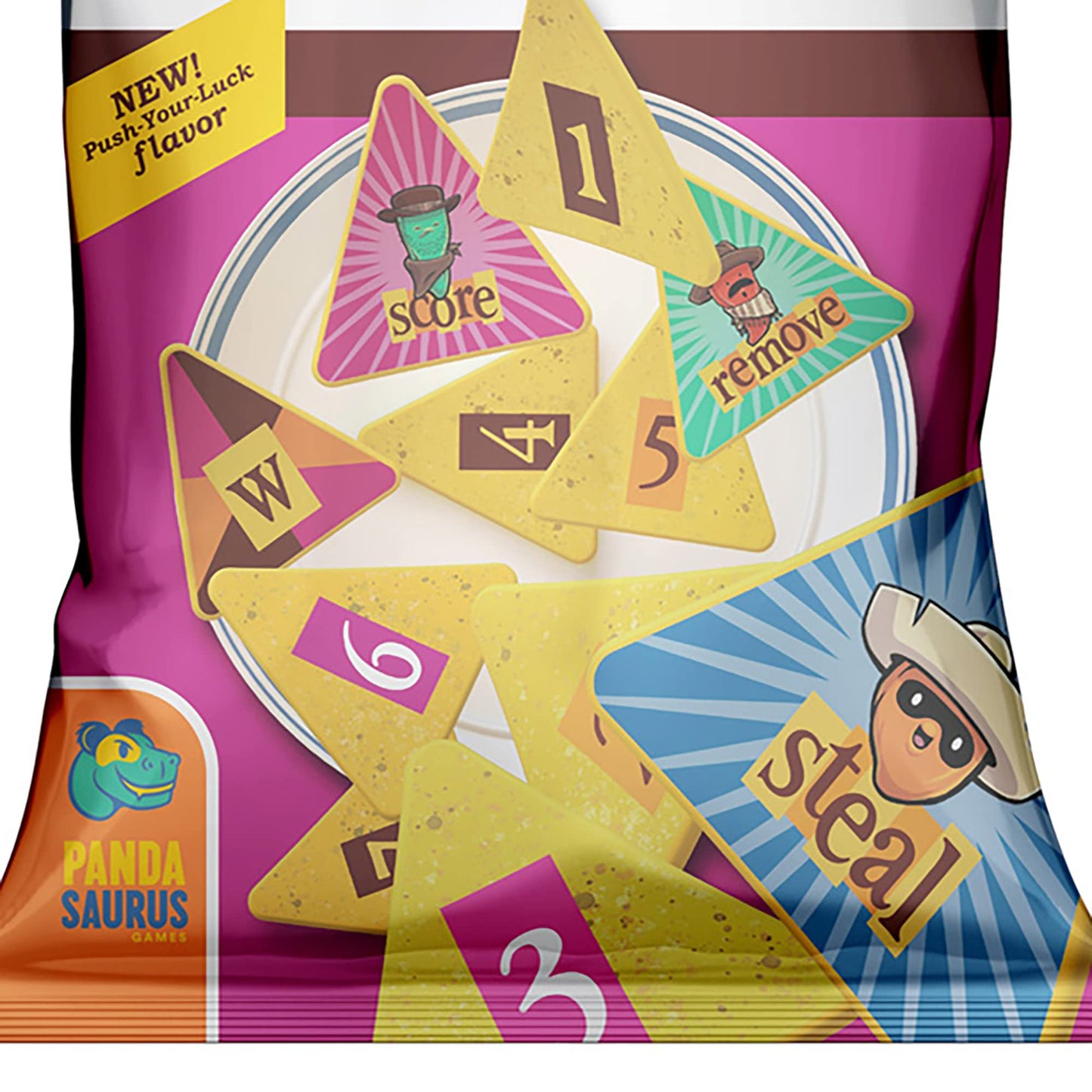 Nacho Pile Party Game | Fast-Paced Stacking Game | Push-Your-Luck Strategy Game | Fun Family Game For Kids And Adults | Ages 7+ | 2-4 Players | Average Playtime 20 Minutes | Made By Pandasaurus Games