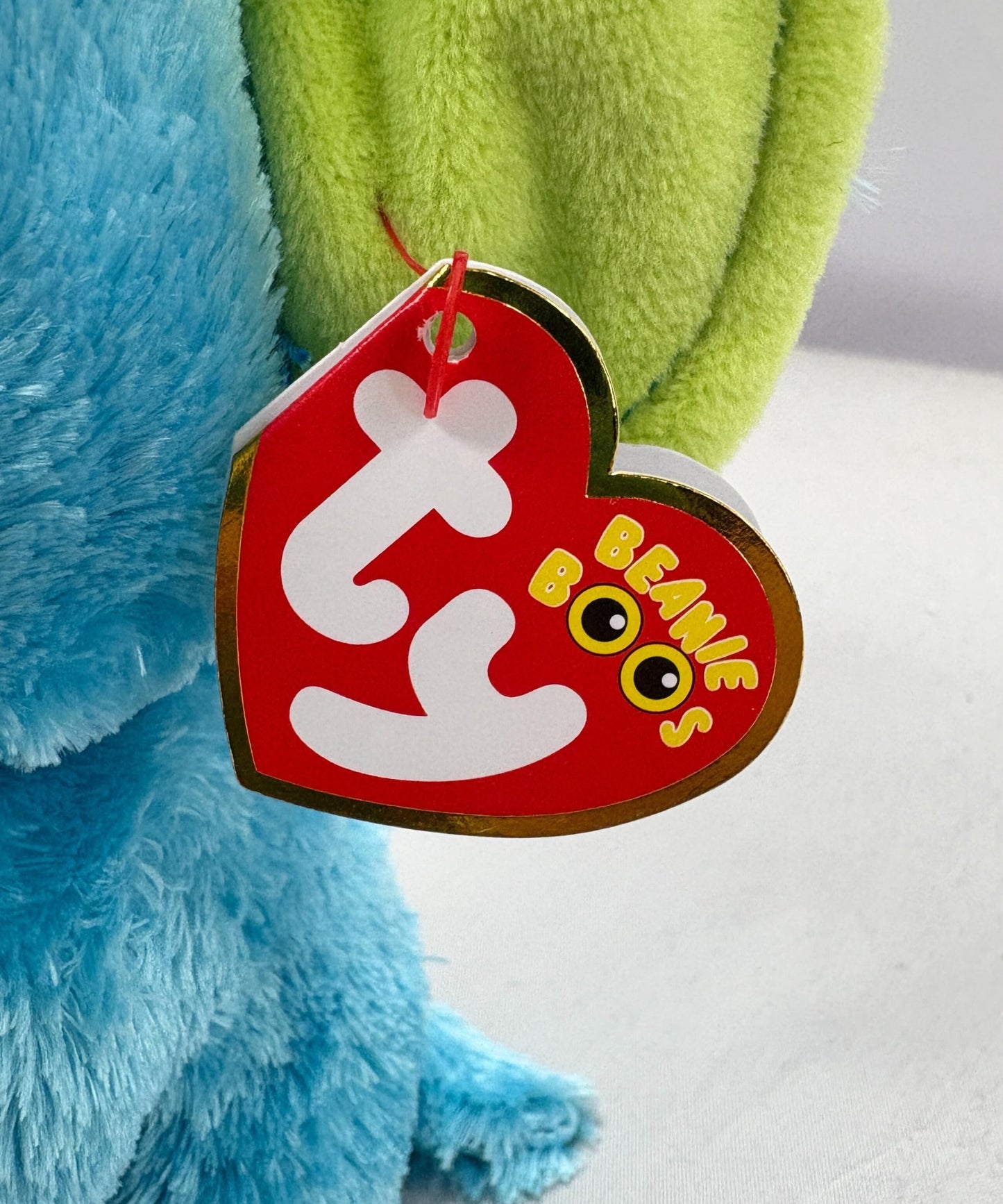 Ty Beanie Boo TRUNKLES 6" Blue Elephant Plush Toy - Multi-colored, Model T37359