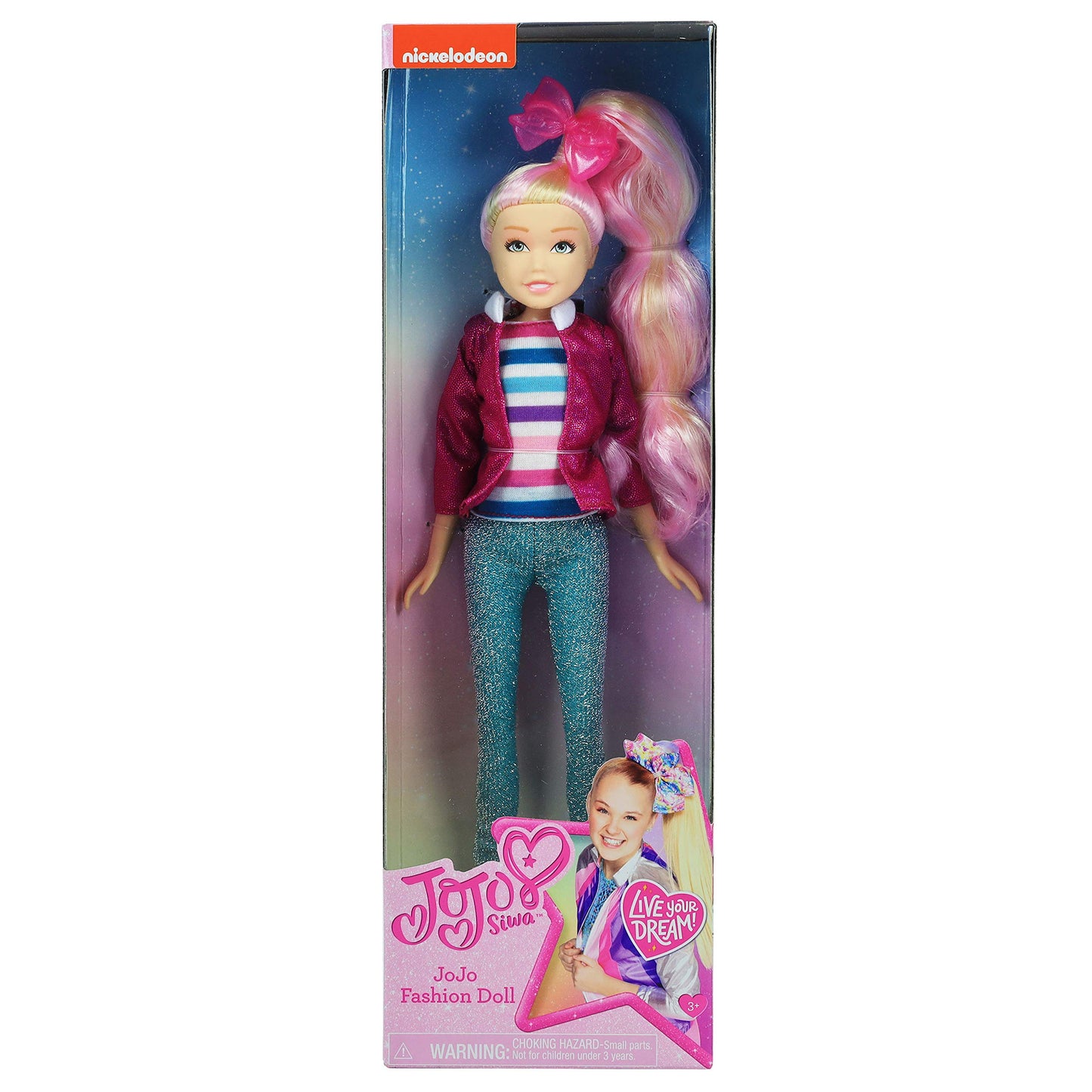 Jojo Siwa Fashion Doll, Shimmer & Sparkle, 10-Inch Doll, Kids Toys For Ages 3 Up By Just Play
